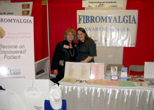 Institute's Fibromyalgia Booth